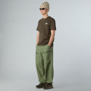 Мужская футболка The North Face Simple Dome 0A87NG21L1 - зеленая