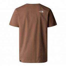 Мужская футболка The North Face Simple Dome 0A87NG6IH1 - коричневая