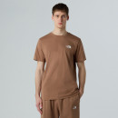 Мужская футболка The North Face Simple Dome 0A87NG6IH1 - коричневая
