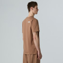 Мужская футболка The North Face Simple Dome 0A87NG6IH1 - коричневая