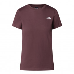 Женская футболка The North Face Simple Dome 0A87NHBQ71 - коричневая
