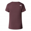 Женская футболка The North Face Simple Dome 0A87NHBQ71 - коричневая