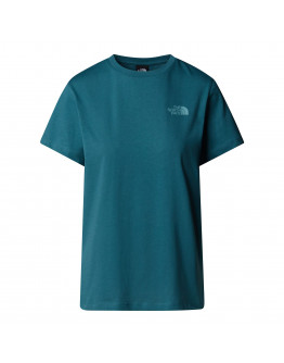 Женская футболка The North Face NSE Box 0A87NKE311 - синяя
