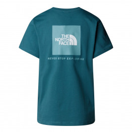 Женская футболка The North Face NSE Box 0A87NKE311 - синяя