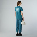 Женская футболка The North Face NSE Box 0A87NKE311 - синяя