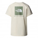 Женская футболка The North Face NSE Box 0A87NKEBE1 - белая