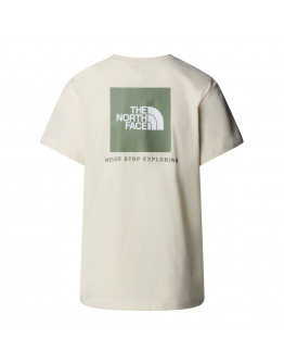 Женская футболка The North Face NSE Box 0A87NKEBE1 - белая