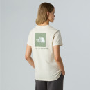 Женская футболка The North Face NSE Box 0A87NKEBE1 - белая