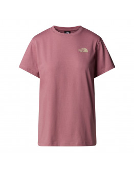 Женская футболка The North Face Redbox 0A87NKFA71 - розовая