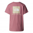 Женская футболка The North Face Redbox 0A87NKFA71 - розовая
