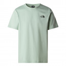 Мужская футболка The North Face NSE Box 0A87NPI851 - мятная