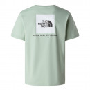 Мужская футболка The North Face NSE Box 0A87NPI851 - мятная