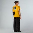 Мужская футболка The North Face NSE Box 0A87NPZU31 - желтая