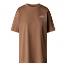 Женская футболка The North Face Simple Dome 0A87NQ6IH1 - коричневая