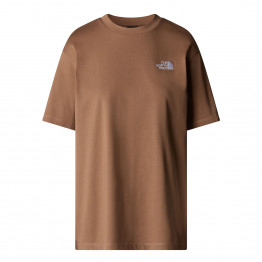 Женская футболка The North Face Simple Dome 0A87NQ6IH1 - коричневая
