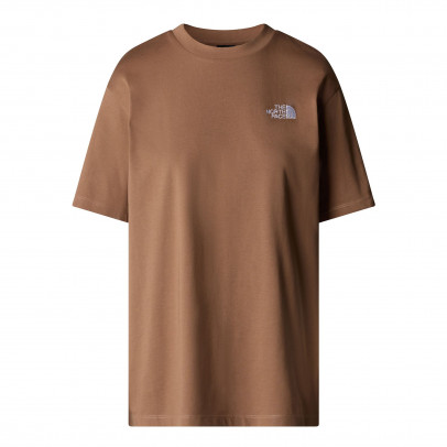 Женская футболка The North Face Simple Dome 0A87NQ6IH1 - коричневая
