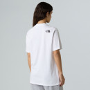 Женская футболка The North Face Simple Dome 0A87NQFN41 - белая