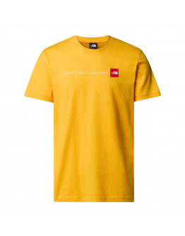 Мужская футболка The North Face Never Stop Exploring 0A87NS56P1 - желтая