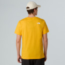 Мужская футболка The North Face Never Stop Exploring 0A87NS56P1 - желтая