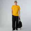 Мужская футболка The North Face Never Stop Exploring 0A87NS56P1 - желтая