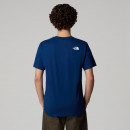 Футболка The North Never Stop Exploring 0A87NSD1R1 - темно-синяя