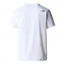 Мужская футболка The North Face Mountain Line 0A87NTFN41 - белая