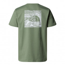 Мужская футболка The North Face NSE Box Celebration 0A87NVBO91 - зеленая