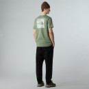 Мужская футболка The North Face NSE Box Celebration 0A87NVBO91 - зеленая