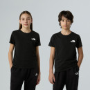Детская футболка The North Face Simple Dome 0A87T4JK31 - черная
