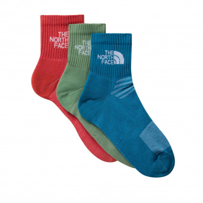 Носки unisex The North Face Multi Sport Cush Quarter 0A882GFTI1 - мультиколор