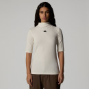 Женская футболка The North Face Mock Neck Slim 0A89C3QLI1 - белая