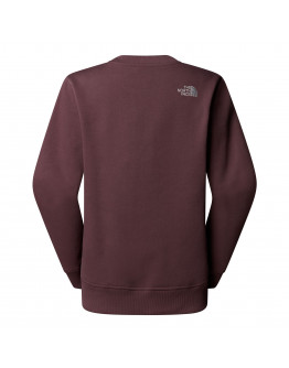 Женская футболка The North Face Drew Peak 0A89EFFAI1 - коричневая