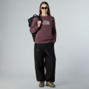 Женская футболка The North Face Drew Peak 0A89EFFAI1 - коричневая