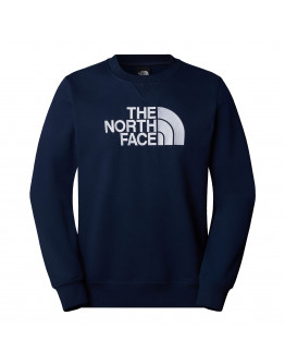 Мужская толстовка The North Face Drew Peak Crew 0A89EK8K21 - тёмно-синяя