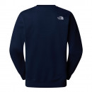 Мужская толстовка The North Face Drew Peak Crew 0A89EK8K21 - тёмно-синяя