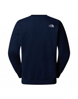 Мужская толстовка The North Face Drew Peak Crew 0A89EK8K21 - тёмно-синяя