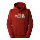 Мужская толстовка The North Face Drew Peak 0A89EMMUI1 - красная