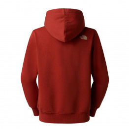 Мужская толстовка The North Face Drew Peak 0A89EMMUI1 - красная