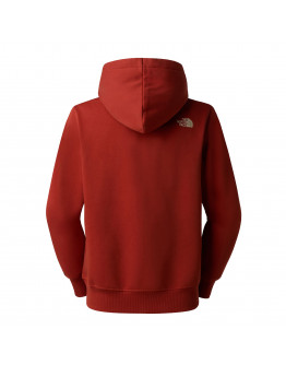 Мужская толстовка The North Face Drew Peak 0A89EMMUI1 - красная