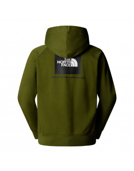 Мужская толстовка The North Face Raglan Box NSE 0A89F9DIW1 - зеленая