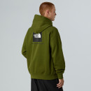 Мужская толстовка The North Face Raglan Box NSE 0A89F9DIW1 - зеленая