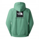 Мужская толстовка The North Face Raglan Box NSE 0A89F9G571 - зеленая