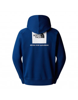 Мужская толстовка The North Face Raglan Box NSE 0A89F9H4B1 - темно-синяя