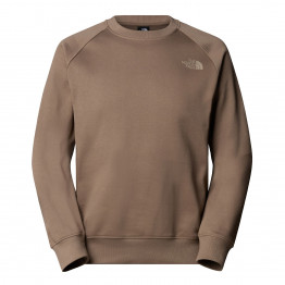Мужская толстовка The North Face Raglan Box NS Crew 0A89FAE1Q1 - коричневая