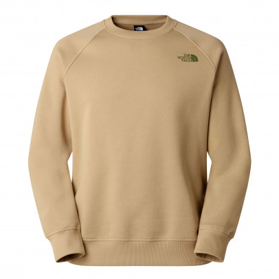 Мужская толстовка The North Face Raglan Box NS Crew 0A89FALK51 - бежевый