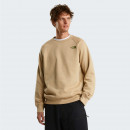 Мужская толстовка The North Face Raglan Box NS Crew 0A89FALK51 - бежевый