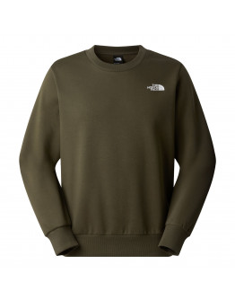 Мужская толстовка The North Face Simple Dome Crew 0A89FB21L1 - зеленая