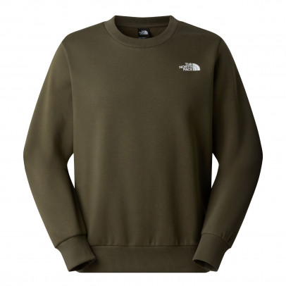 Мужская толстовка The North Face Simple Dome Crew 0A89FB21L1 - зеленая