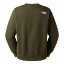 Мужская толстовка The North Face Simple Dome Crew 0A89FB21L1 - зеленая
