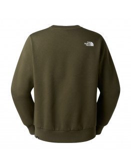 Мужская толстовка The North Face Simple Dome Crew 0A89FB21L1 - зеленая